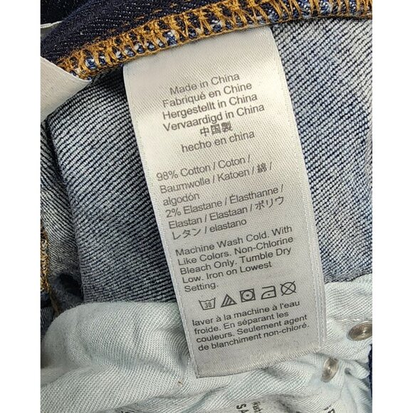 J.Crew Womens Denim Blue cropped Jeans Mid-Rise Straight-Leg Size 28P - Picture 9 of 9